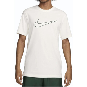 Textil Homem T-Shirt mangas curtas Nike mercurial FN0248 Bege