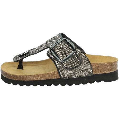 Sapatos Mulher Chinelos Grunland CC0150-M7 Preto