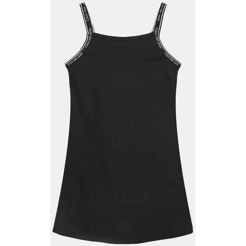 Textil Rapariga Vestidos Calvin Klein JEANS Reebok IG0IG02474-BLACK Preto