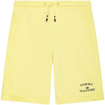 Textil Rapaz Shorts / Bermudas Tommy Hilfiger KB0KB08841 LOGO-YELLOW TULIP Amarelo