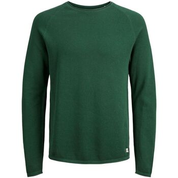 Textil Homem camisolas Jack & Jones 12157321 HILL-DARK GREEN Verde