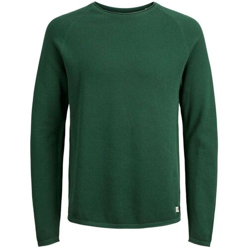 Textil Homem camisolas Jack & Jones 12157321 HILL-DARK GREEN Verde