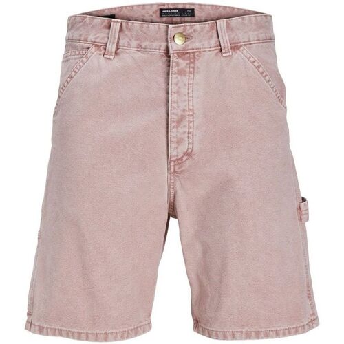Textil Homem Shorts / Bermudas Jack & Jones 12252814 CARPENTER SHORT-WOODROSE 