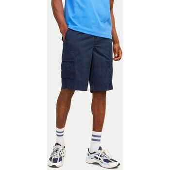 Textil Homem Shorts / Bermudas Jack & Jones 12253222 COLE-NAVY BLAZER Azul