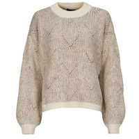 Textil Mulher camisolas Pieces PCJENNA  Bege