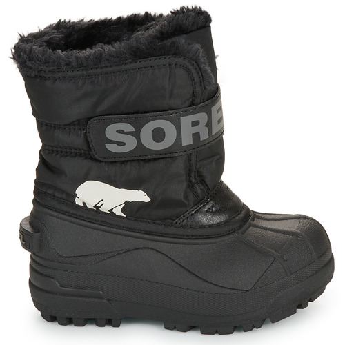 Sorel CHILDRENS SNOW COMMANDER Preto