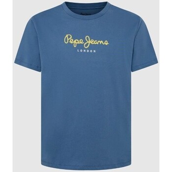 Textil Homem T-Shirt mangas curtas Pepe jeans PM508208 EGGO N Azul