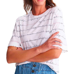 Textil Mulher T-shirts e Pólos TBS  Branco