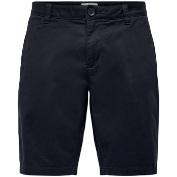 Textil Homem Shorts / Bermudas Lyle & Scott   Azul