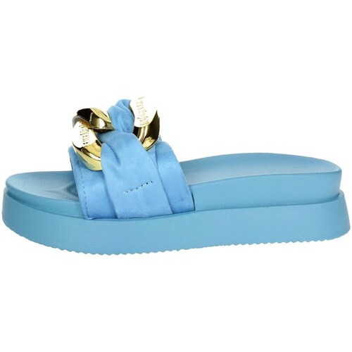 Sapatos Mulher chinelos Laura Biagiotti 8647 Azul