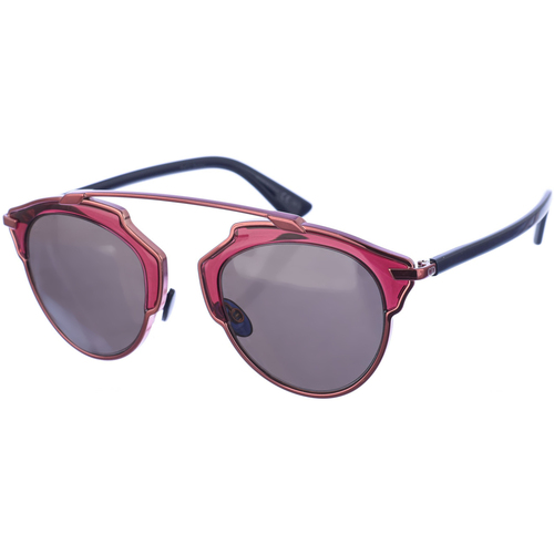 Relógios & jóias Mulher óculos de sol Dior SOREAL-NSZL3 Vermelho