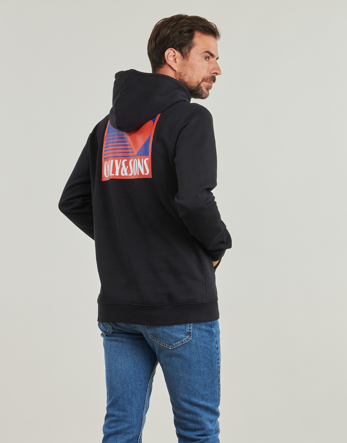 Textil Homem Sweats Only & Sons  ONSAUGUSTO Preto
