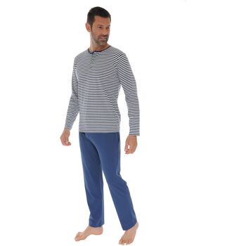 Textil Homem Pijamas / Camisas de dormir Christian Cane HYPPOLITE Azul