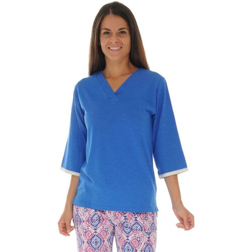 Textil Mulher Pijamas / Camisas de dormir Christian Cane GARRYA Azul