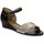 Sapatos Mulher Sandálias Maciejka 0648620001 Dourado, Preto