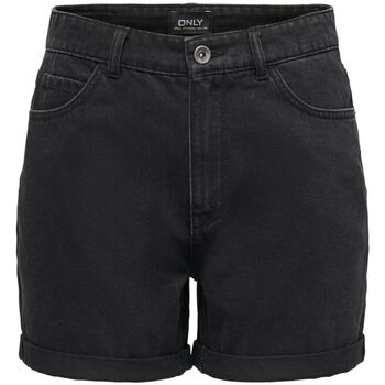 Textil Mulher Shorts / Bermudas Only 15230571 VEGA-BLACK Preto