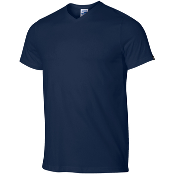 Textil Homem T-Shirt mangas curtas Joma Versalles Short Sleeve Tee Azul