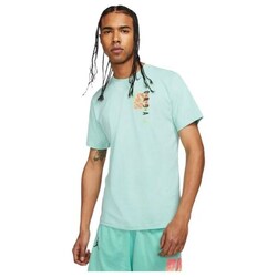 Textil Homem T-Shirt mangas curtas Nike Jordan Air Futura Azul