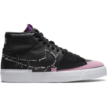 Sapatos Homem Botas baixas Nike SB Zoom Blazer Mid Edge Preto