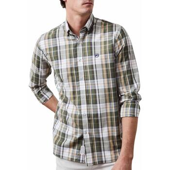 Textil Homem Camisas mangas comprida Altonadock  Verde