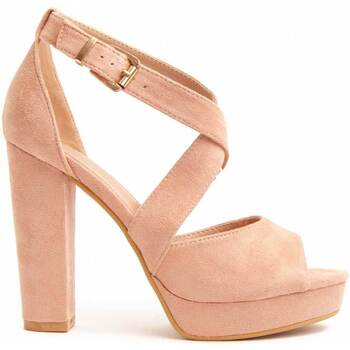 Sapatos Mulher Sandálias Leindia 90325 Rosa