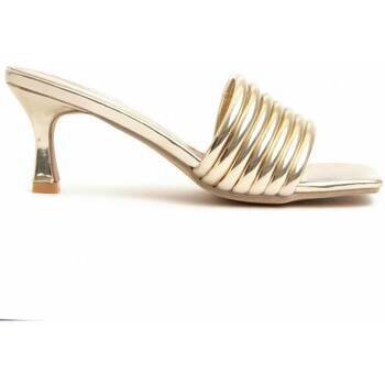 Sapatos Mulher Sandálias Leindia 90348 Ouro