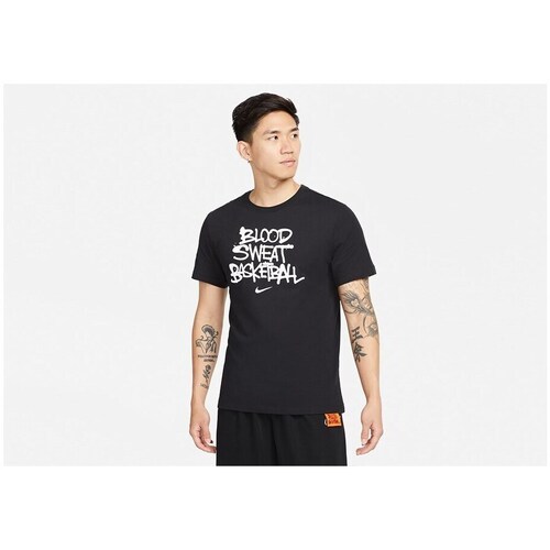 Textil Homem T-Shirt mangas curtas Nike DN2982010 Preto
