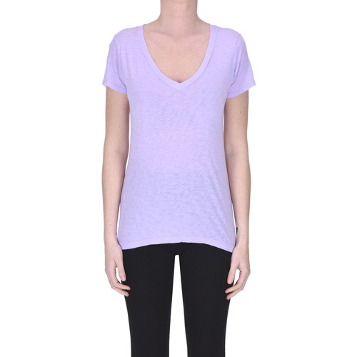 Textil Mulher T-shirts e Pólos Velvet TPS00003134AE Violeta