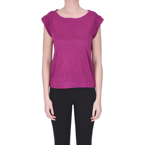 Textil Mulher T-shirts e Pólos Niu' TPS00003112AE Violeta