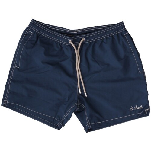 Textil Homem Shorts / Bermudas Mc2 Saint Barth PATM001 Azul