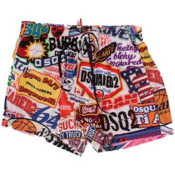 Textil Homem Shorts / Bermudas Dsquared D7B645560 Multicolor