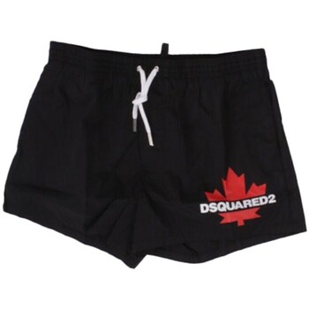 Textil Homem Shorts / Bermudas Dsquared D7B5F5600 Preto