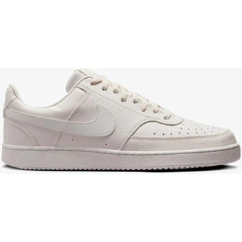 Sapatos Homem Contrast stripe pullover Nike Zapatillas  Court Vision Low Next Nature HF1741001 Blanco Bege