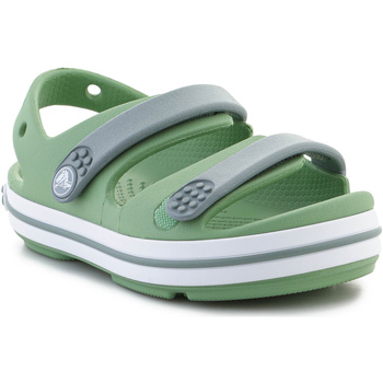 Sapatos Rapaz Sandálias Crocs Crocband Cruiser Sandal Toddler 209424-3WD Verde