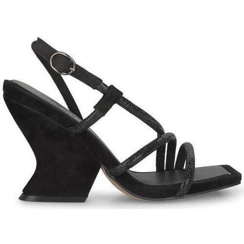 Sapatos Mulher Sandálias Continuar as compras V240598 Preto