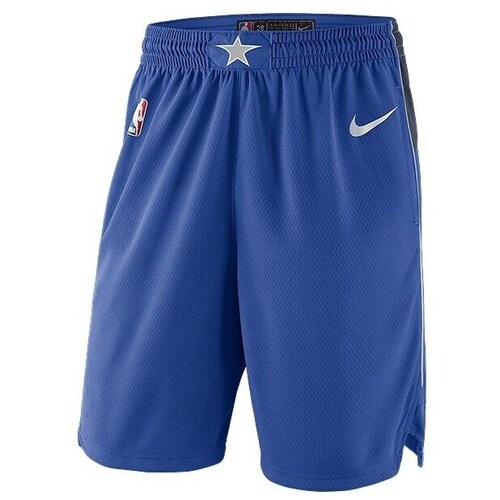 Textil Homem Calças curtas Nike Nba Dallas Mavericks Azul