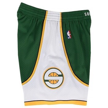 Mitchell And Ness Nba Swingman Seattle Supersonics Amarelo, Verde, Branco