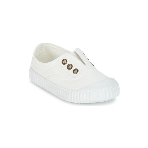 Sapatos Criança Sapatilhas Victoria INGLESA LONA TINTADA Branco
