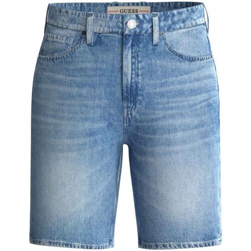 Textil Homem Shorts / Bermudas Guess knee M4GD27 D5AY2 RODEO-EXPE EXCAPE Azul