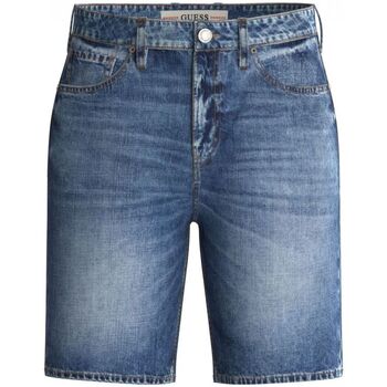 Textil Homem Shorts / Bermudas Guess knee M4GD27 D5AY2 RODEO-BR3Z THE BREEZE Azul