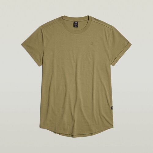 Textil Homem T-shirts e Pólos G-Star Raw D16396 B353 LASH-6057 ENSIS GREEN Verde