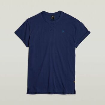 Textil Homem T-shirts e Pólos G-Star Raw D24449 336 - NIFOUS-1305 IMPERIAL BLUE Azul