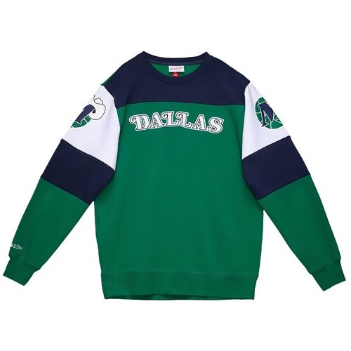 Textil Homem Sweats Mitchell And Ness Dallas Mavericks Verde