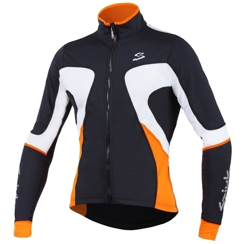 Textil Homem Casacos  Spiuk CHAQUETA TEAM HOMBRE 2016 NEGRO/NARANJA AV/BLANCO Multicolor