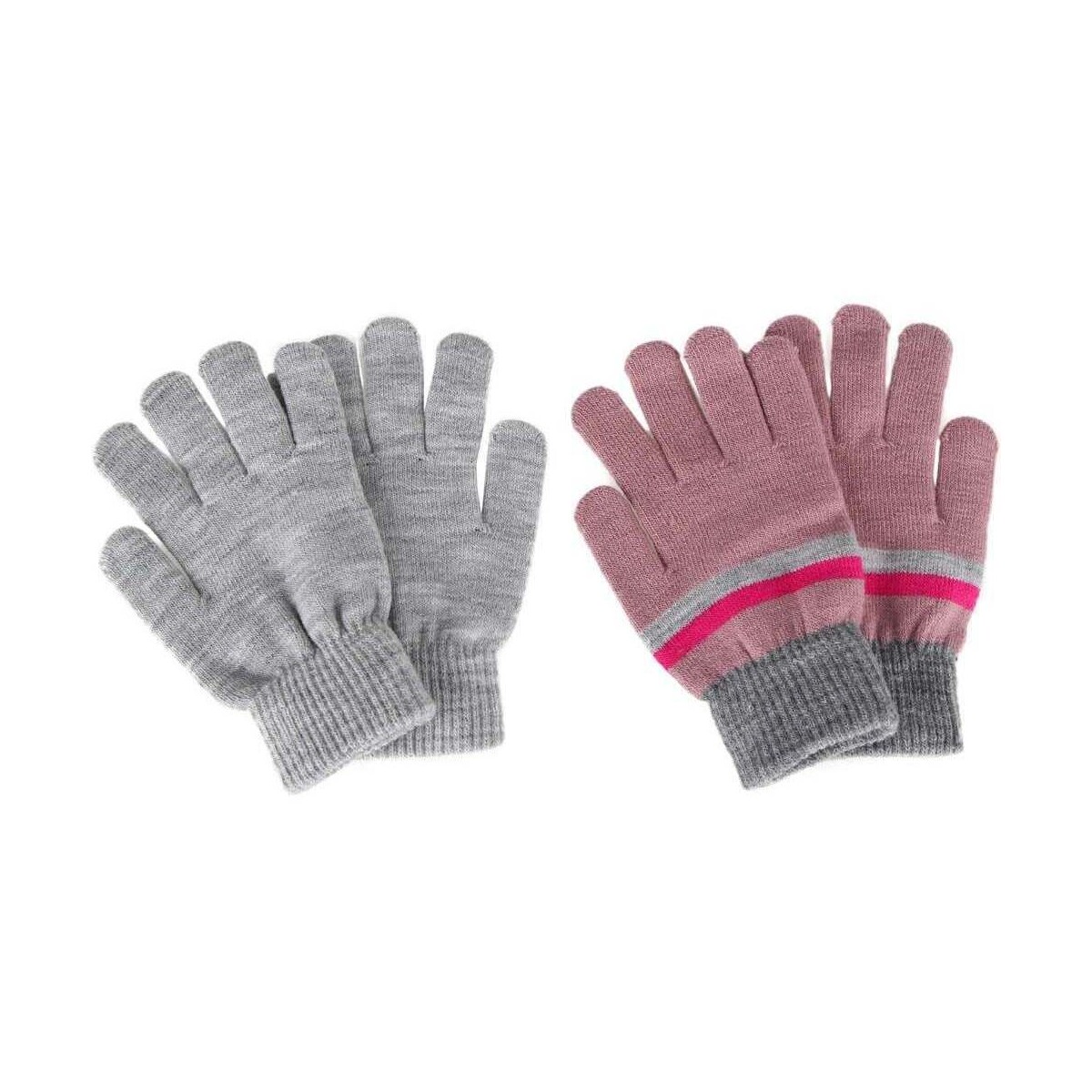 Acessórios Criança Gorro Neak Peak PACK 2 JUNAPUN JR 8-12 AOS Rosa
