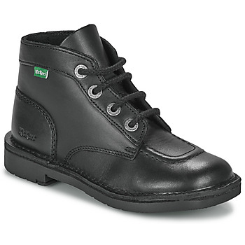 Sapatos Criança Botas baixas Kickers KICK COL Preto