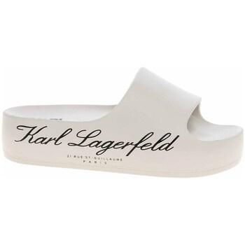 Sapatos Mulher Chinelos Karl Lagerfeld KL86000324KWVGT Branco