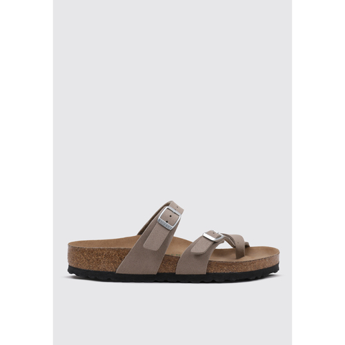 BIRKENSTOCK Mayari SYN Soft Grey Taupe VEG Castanho