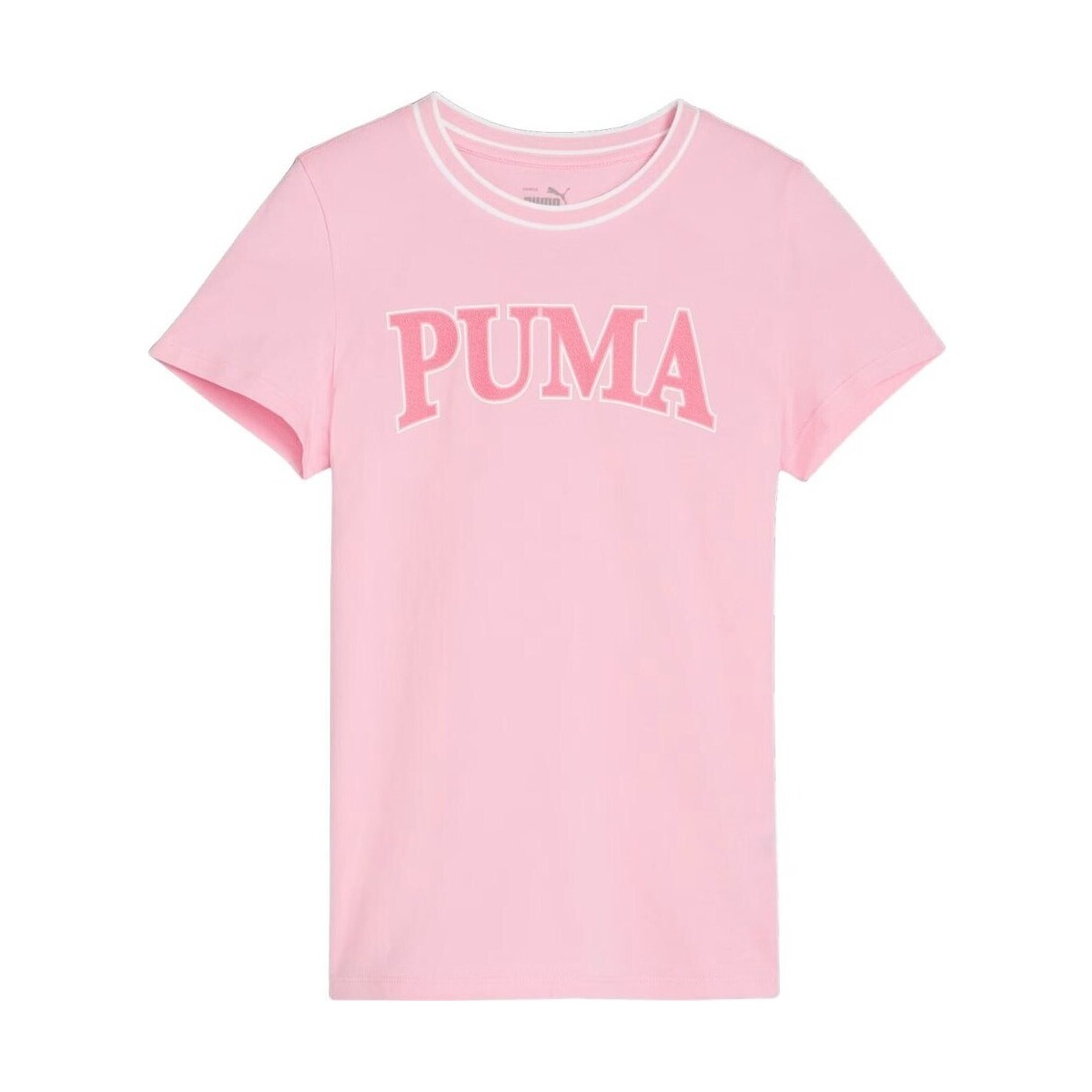 Textil Rapariga T-Shirt mangas curtas Puma Squad Rosa