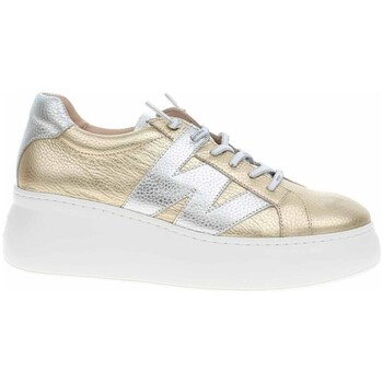 Sapatos Mulher Sapatilhas Wonders A2650maxplatinomaxplata Ouro